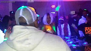 cherise roze teases stripping at philadelphia halloween lounge party