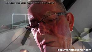 horny stepdaughter-in-law sucks daddy's cock hard on valentine's 😍💦