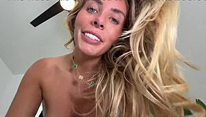 bonnie blue teases her wild side with intense rough rides