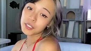 relaxing by the pool in a skimpy bikini on a sunny day