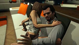 i invite the hottest hooker over for some wild gta 5 sex game fun