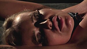 Victoria Pure bound tight in master's sensual BDSM play