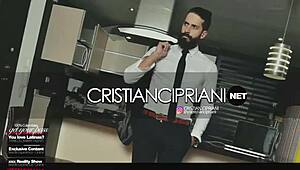 the forest guide bends his girlfriend over for deep doggystyle pounding