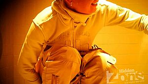 beautiful girl hairy pussy pees standing up caught on hidden cam 😲🚽