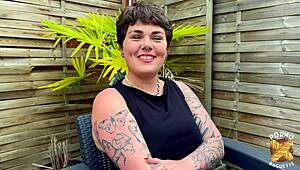 Betty Belle's Chubby Tits and Ass Stuffed in Wild FFM Lingerie Threesome Orgy!