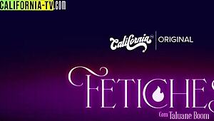 Brazilian lesbians bare it all in paradise spots!