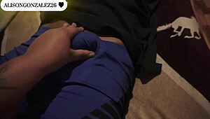 deepthroat my stepbro with my huge tits turkish creampie finish