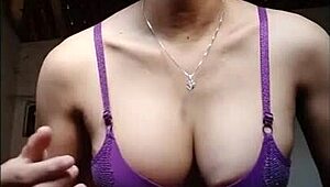 Gorgeous asian shemale strokes her cock hard in early morning solo session 🌅🍆💦