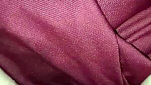 heating up her soaked pussy with a blow dryer in the toilet 💦🚽