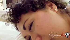 Step Mom's Friend Agat Begs for Huge Cock Anal Creampie in Her Massive Latina Ass