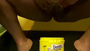 ebony bbw unleashes kinky golden shower fetish in wild watersports