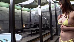 i-cup massive tits slut jerks sensitive boobs addicted to masturbation part 2