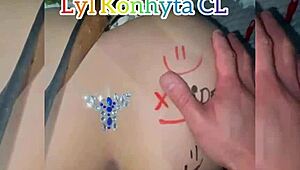 What hides behind this simple creampie verification clip?