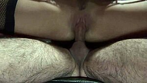 brunette milf whore bent over doggystyle for guru's facial cumshot 💦😈