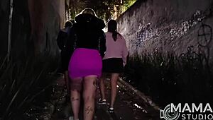 milfs going wild in the alley getting pounded by favela studs 😜🍆 full vid on x-red