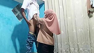 Sexy Student Bends Over For Teacher's Doggystyle Pounding After School