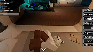 yo slamming random slut hard in roblox condo 01