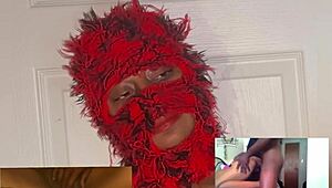 Ebony wife squirts hard watching xvideos... eye rolling orgasms dripping wet pussy! 😍💦