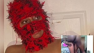 Ebony wife squirts hard watching xvideos... eye rolling orgasms dripping wet pussy! 😍💦