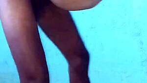 Amigo Deposits BBC Cum in Latina Wife's Holes Bent Over Doggystyle