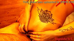 depois da festa minha namorada so me deixou relaxar qdo fodi buceta cuzinho dela e holy rubi