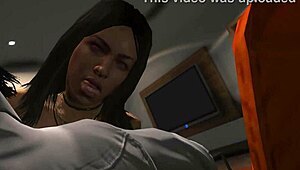 i invite the hottest hooker over for some wild gta 5 sex game fun