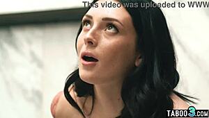 imagine skinny brunette charlotte sins riding bbc after dildo play in shower