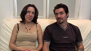 uhh this slutty brunette im fucking so passionate shes squirting everywhere!