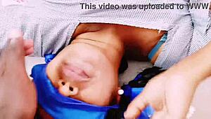 indian schoolgirl loses virginity first time fucking with dirty telugu talk closeup