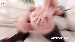 nicole black takes monsters dap double anal gapes tp cum play