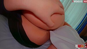 whoa, this hot big ass pawg milf stepmom's tight pussy gets fisted by young stepson pov? 😲