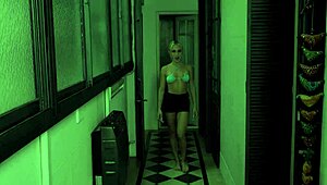 BLONDE PETITE SKINNY BARBIE SUCKS BIG COCK then takes HARDCORE CUMSHOT pounding