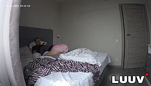 luuv films young couple kareflore and abbadon morning bedroom sex with cum on ass