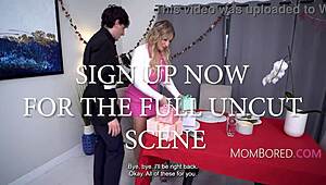 Soldier Rails MILF Stepmom Cowgirl After Homecoming - Mia James