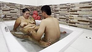 infieles caught fucking raw in viral bathroom pounding session