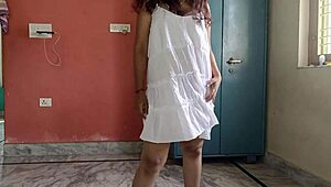 that curvy ebony neighbor babe oils up her fat ass for your tongue worship