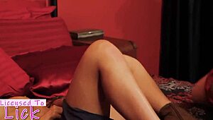 addison ryder's curvy latina body craves pussy licking and rimjob in licensed to lick scene