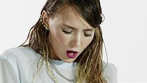 wanna see this model finger pussy to multiple squirting orgasms?