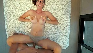 Skinny Blonde Deepthroats Monster Cock at Beach Backstage for Home Porn Cumshot