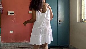 that curvy ebony neighbor babe oils up her fat ass for your tongue worship