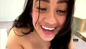 ever wonder how alma the delicious chubby latina teases her fat tits masturbating