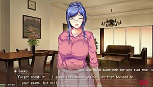 Mesumama housewife bent over for creampie doggystyle in part 3