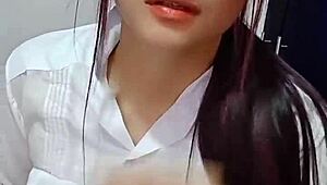 that fat latina mommy housewife gags deep on stepdad's cock homemade real