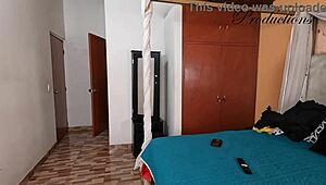 he caught me staring at his naked pic now sucking his cock hard