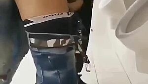 gave my ass in school bathroom to two teachers bareback