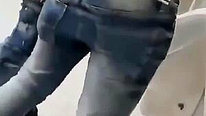 gave my ass in school bathroom to two teachers bareback