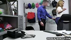 Crystal Taylor Caught Shoplifting Offers Blowjob To Security In Uniform