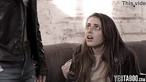 Petite bisexual beauty tempts bestie into intimate girl play