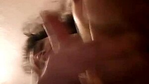 she fingers her wet pussy hard while masturbating in the bathroom mirror