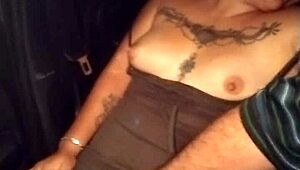 dude this latina got groped hard in the uber she's all tats and horny vibes